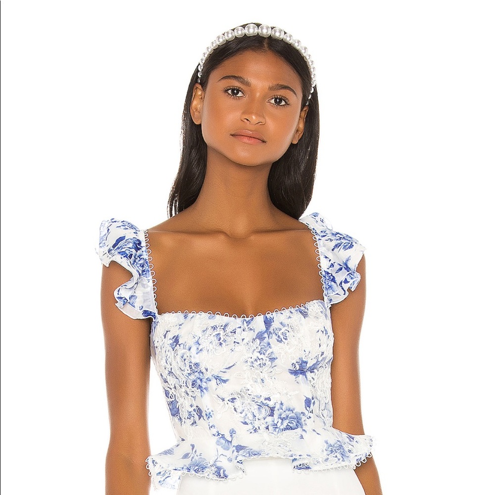 V. Chapman Provence Blouse - Size 2